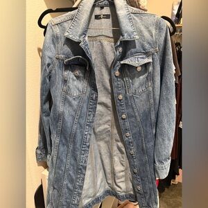 7 For All Mankind Blue Jean Jacket Classic Style